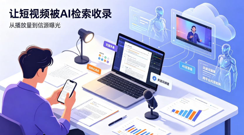 自流井区短视频创作者新必修课：吃透 GEO 优化，让抖音内容被豆包、DeepSeek、元宝智能体收录